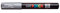 Uni-Ball Posca Marqueur Pointe Extra Fine - Argent