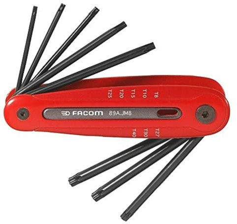 FACOM 89R.JM8-Jeu de 8 Clés Mâles Torx Tr