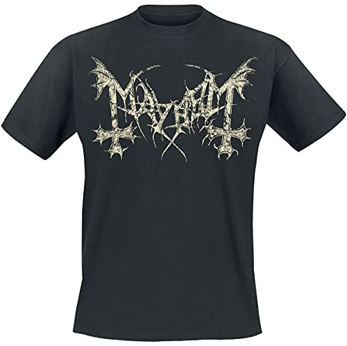 Mayhem No Love No Hate Männer T-Shirt schwarz XL 100% Baumwolle Band-Merch, Bands