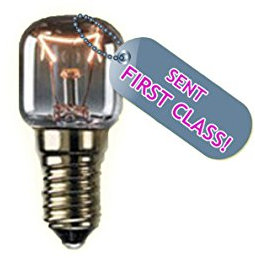 25W SES E14 Oven Bulb LAMP Light 300 Degree Crompton x2