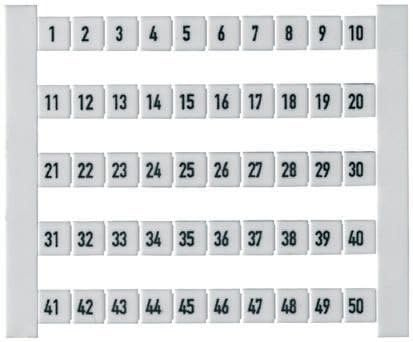 Weidmüller Klemmenmarkierer DEK 6 FSZ 11-20 EAN: 4008190025557