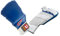 Ju-Sports Handschutz Ju Jutsu Pro - blau, PU & Leder I Hochwertiger Wettkampf Handschoner für Kampfsport mit Klettverschluss I Für Damen, Herren, Jugendliche & Kinder I Größe L