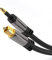 KabelDirekt – 1m – Cable Mini TOSLINK (cable de audio digital, óptico, cable de fibra óptica, transmite señales de audio digital a TV/amplificadores/HiFi, negro)
