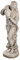 Birendy Wetterfeste Große schwere (6 kg) Statue antike Wassertägerin 74 cm hoch SYL-A 14018 Dekofigur, Statue Figur,Dekorationsfigur Polyresin Gartendekoration Gartenfigur Skulptur
