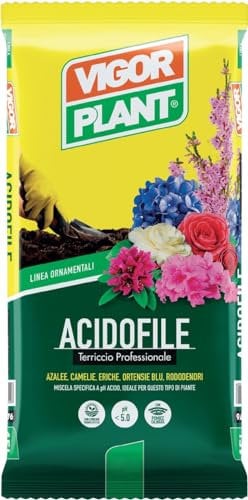 Vigorplant Terriccio Universale per Piante Acidofile, confezione da 25 lt