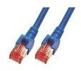 NW Kab Cat.6 S/FTP, SFTP - 00.50/M-Cab M AWG 27/Blau