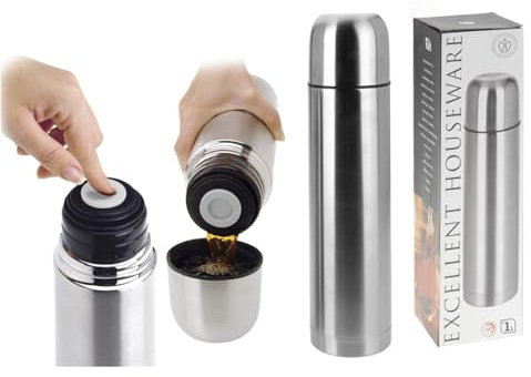BBTrade Sales 1 Litre Vacuum Flask Bullet