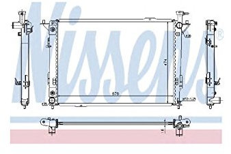 Nissens Radiator - 67521