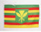 Drapeau Hawaii Kanaka Maoli 45x30cm - PAVILLON hawaïen kanak 30 x 45 cm haute qualité - AZ FLAG