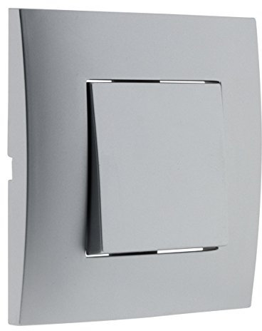Zenitech Simplea Bouton Poussoir prêt à Poser - Silver - Simplea