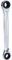 KS Tools 503.4543 4 in 1 GEARplus umschaltbar Doppel Ratschenringschlüssel, 12 x 13 x 14 x 15 mm