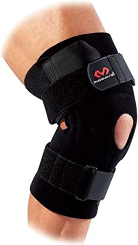 McDavid universale per ginocchio con patella, apertura da tinta unita di misura