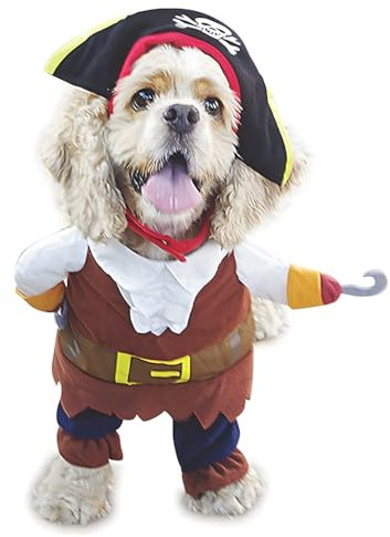 NACOCO Pet Dog Costume Pirati dei Caraibi Stile Gatto Costumi