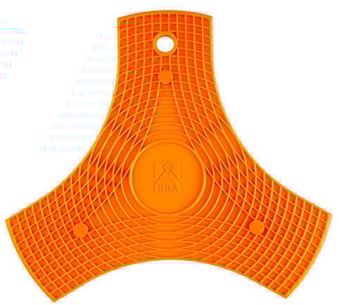 BRA Safe Salvamanteles, Silicona, Gris, 2 unidades