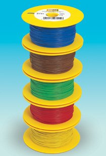 BRAWA 3113 Litze 0,14mm² 100m Spule gn