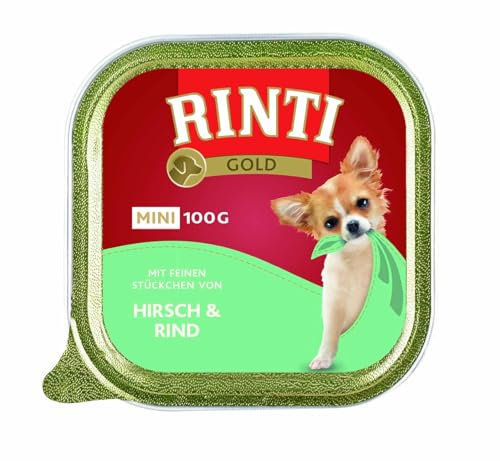 RINTI 100g Gold Mini Hirsch + Rind