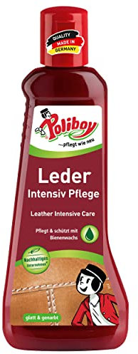 Poliboy - Leder Intensiv Pflege - reinigt, pflegt und schützt - Imprägnierer - Einzeln - 200ml - Made in Germany