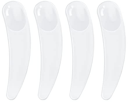 100pcs mini spatule, spatule de maquillage, pour produits cosmétiques masque de spatule, parfait pour diverses crèmes, hydratant, rouge à lèvres (56 mm * 13 mm)
