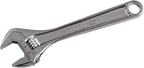 Bahco Schraubenschlüssel Rollgabelschlüssel, Metall Griff, Backenweite 27mm, / Länge 205 mm