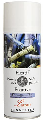 Sennelier : Latour Aerosol Soft Pastel Fixative : 400ml : : Ship By Road Only