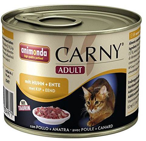 Animonda Carny Adult Fleisch Menue, 12er Pack (12 x 200 g)