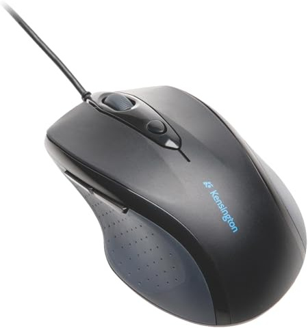 Kensington PRO FIT Wired Mouse Scroll-Rad, PC-Maus, PC/Mac, 2-Wege