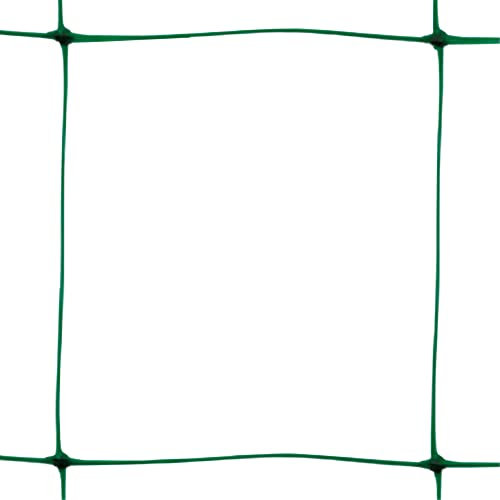 TENAX Flora 1,50x10 m Verde, Malla para Plantas Trepadoras, Sostiene el Crecimiento de Plantas y Hortalizas, Envasado en Red