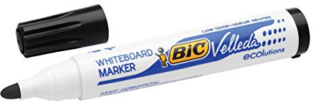 BIC Whiteboard Marker BIC® Velleda® 1701 ECOlutions®, 1,4 mm, schwarz