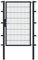 Alberts 646462 Einzeltor Flexo mit Zubehör | verschiedene Breiten und Höhen | anthrazit | Breite 100 cm | Höhe 160 cm