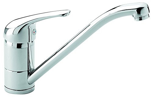 Miscelatore lavello monoforo cromato serie Ambra EMMEVI 9007