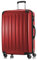 Alex - Großer Hartschalen-Koffer, TSA, 4 Doppel-Rollen, Trolley, Rollkoffer, Reisekoffer, Volumenerweiterung, 75 cm, 119 Liter, Rot