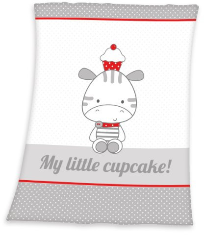 Herding Decke, Polyester, Weiß, 75 cm x 100 cm