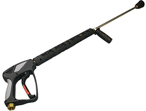 Heavy Duty Professional Pressure Washer Jet Wash Gun and Lance - 280 Bar - high Flow - 3/8 BSPP Inlet