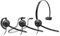 Plantronics - EncorePro HW540 Convertible Headet, kabelgebundenes Convertible (3 Tragevarianten), Headset mit Boom-Mikrofon, zum Verbinden mit Ihrem PC und/oder Schreibtisch