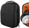 Geekria UltraShell Headphones Case for HD650, HD600, HD598, AKG K701, Q701, Beyerdynamic DT880, DT990 / Gaming Headset Hard Carrying Case/Travel Bag