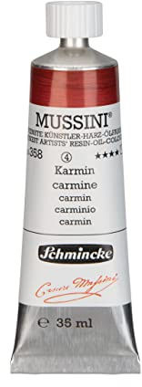 Schmincke MUSSINI® - finest artist's resin oil colors, carmine - 35 ml