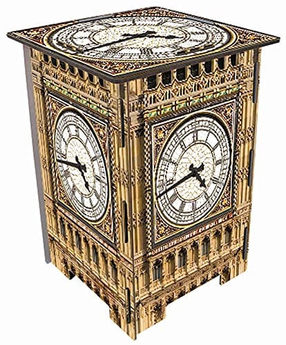 Werkhaus SH8198 Photohocker Big Ben, Holz/MDF, Braun