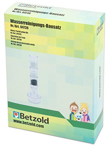 Betzold - Wasserreinigungs-Bausatz - Chemie Grundlagen Experimentierbox Kinder