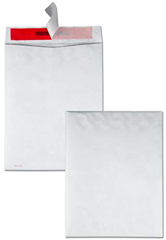 Advantage Flap-Stik Tyvek Mailer, Side Seam, 10 x 13, White, 100/Box