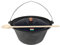 GRILLPLANET® Gulaschkessel Gusseisen 16 Liter mit Deckel