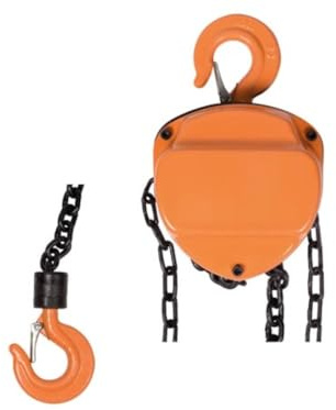 Toolland Handkurbelzug für schwere Lasten, sicher, benutzerfreundlich, Tragfähigkeit bis zu 1000 kg, flexibel, überall einsetzbar, ohne Stromversorgung