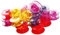 Nähwelt Flach Transparente Spulen (20er Pack - 4 versch. Farben) für Pfaff Gruppe J, Expression, Performance, Creative Serie