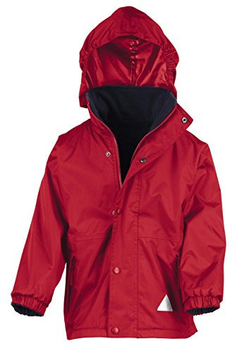 Result R160J Reversible Stormdri 4000 Fleece Jacket - Red, 2X-Large/Size 13/14