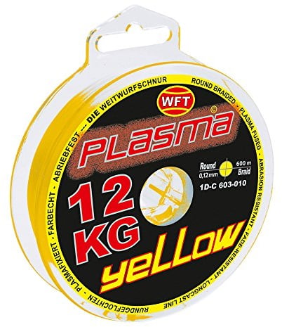 WFT KG Plasma Round 600m geflochtene Schnur 0,08mm-0,26mm