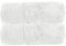 Allure Pack of 2 Bamboo Hand Towels 50 x 90cm – Luxury Super Soft Hypo-Allergenic Plush 550GSM Pair of Hand Towels (White)