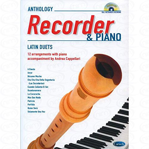 LATIN DUETS - arrangiert für Blockflöte - Klavier - mit CD [Noten/Sheetmusic]