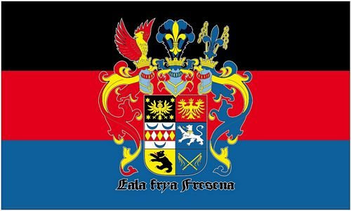 Fahne/Flagge Ostfriesland Schrift 90 x 150 cm