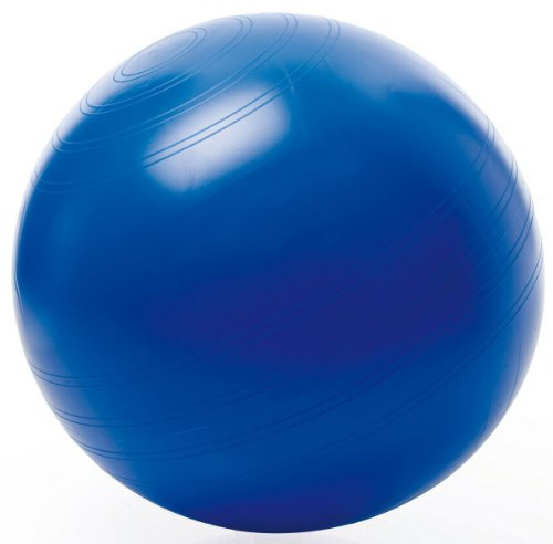 TOGU Gymnastikball Sitzball ABS (Berstsicher), 55 cm, blau