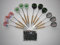 GamePoint 12 Karella-Dartpfeile mit Aluschaft ca. 17g + 100 Spitzen