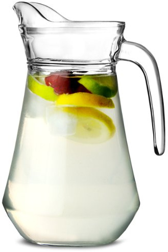 Arc Broc Jug 56.3oz / 1.6ltr - Case of 6 - Glass Pitcher, Pimms Jug, Cocktail Jug, Water Jug